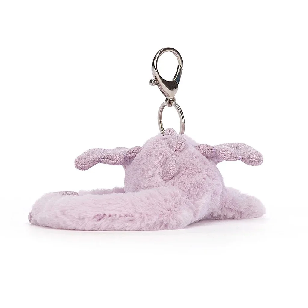Lavender Dragon Bag Charm - Image 3