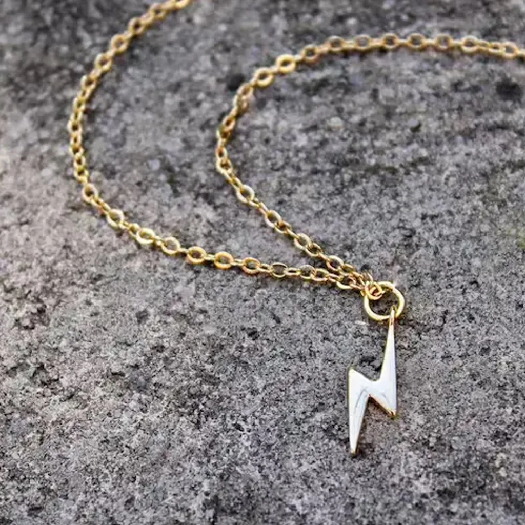 Little Lightning Bolt Necklace