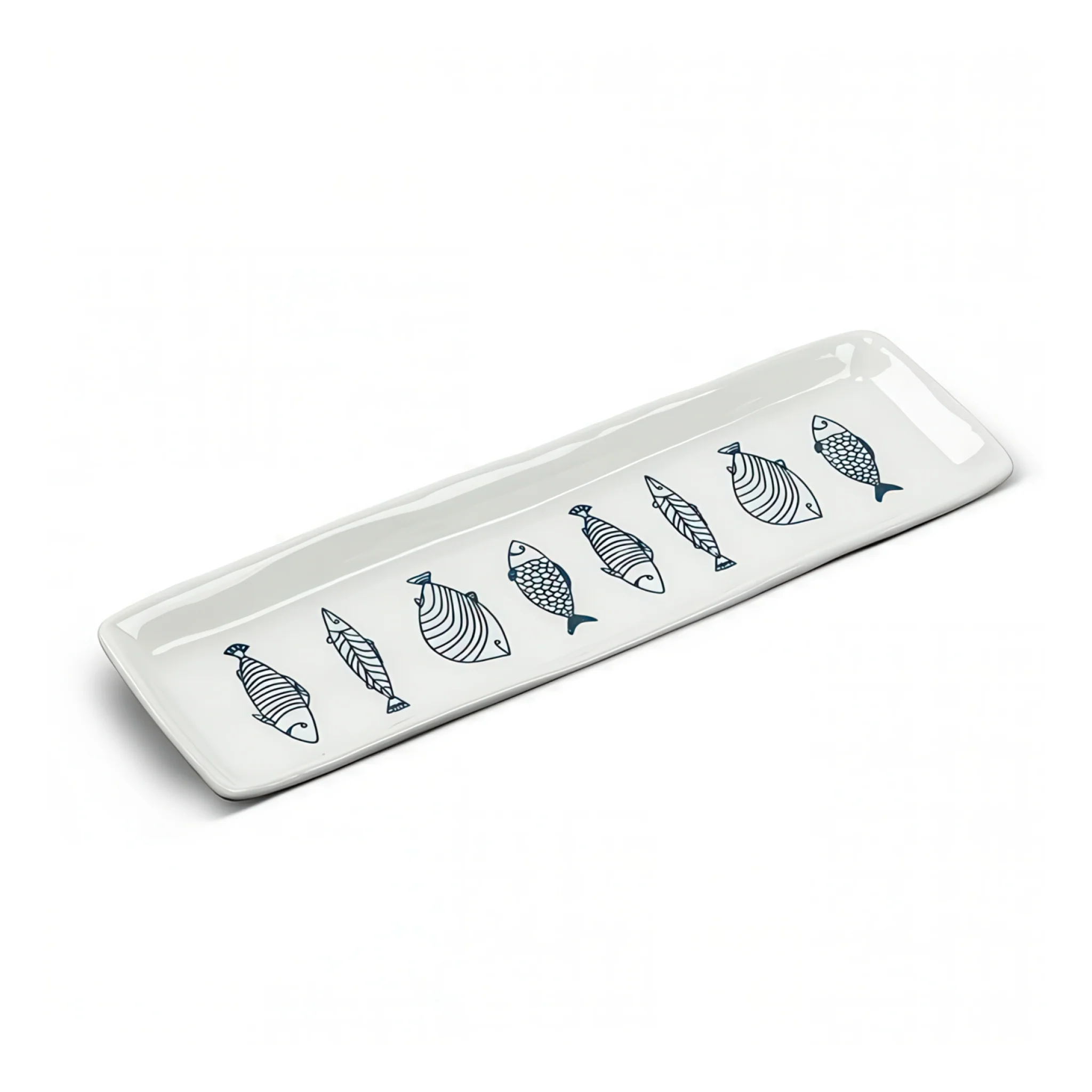 Long Slim Fish Plate