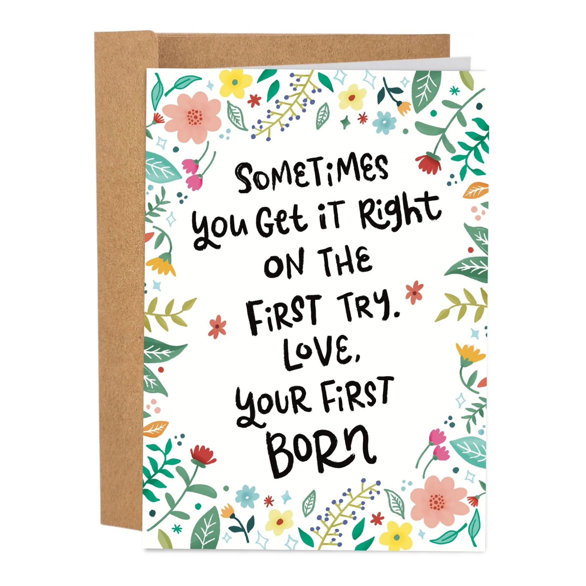 Love From Your First Born Card