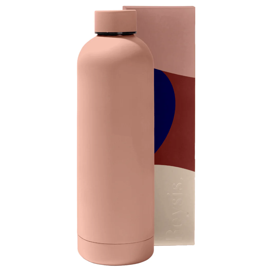 Beysis Water Bottle Matte Blush 1L / 34oz