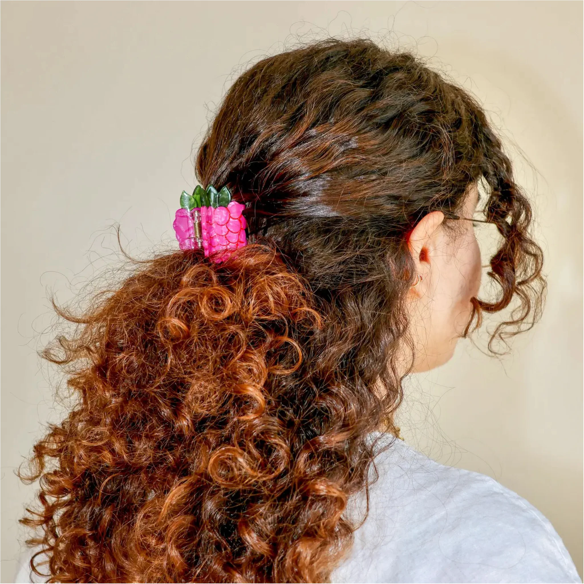 Mini Raspberry Hair Claw - Image 4