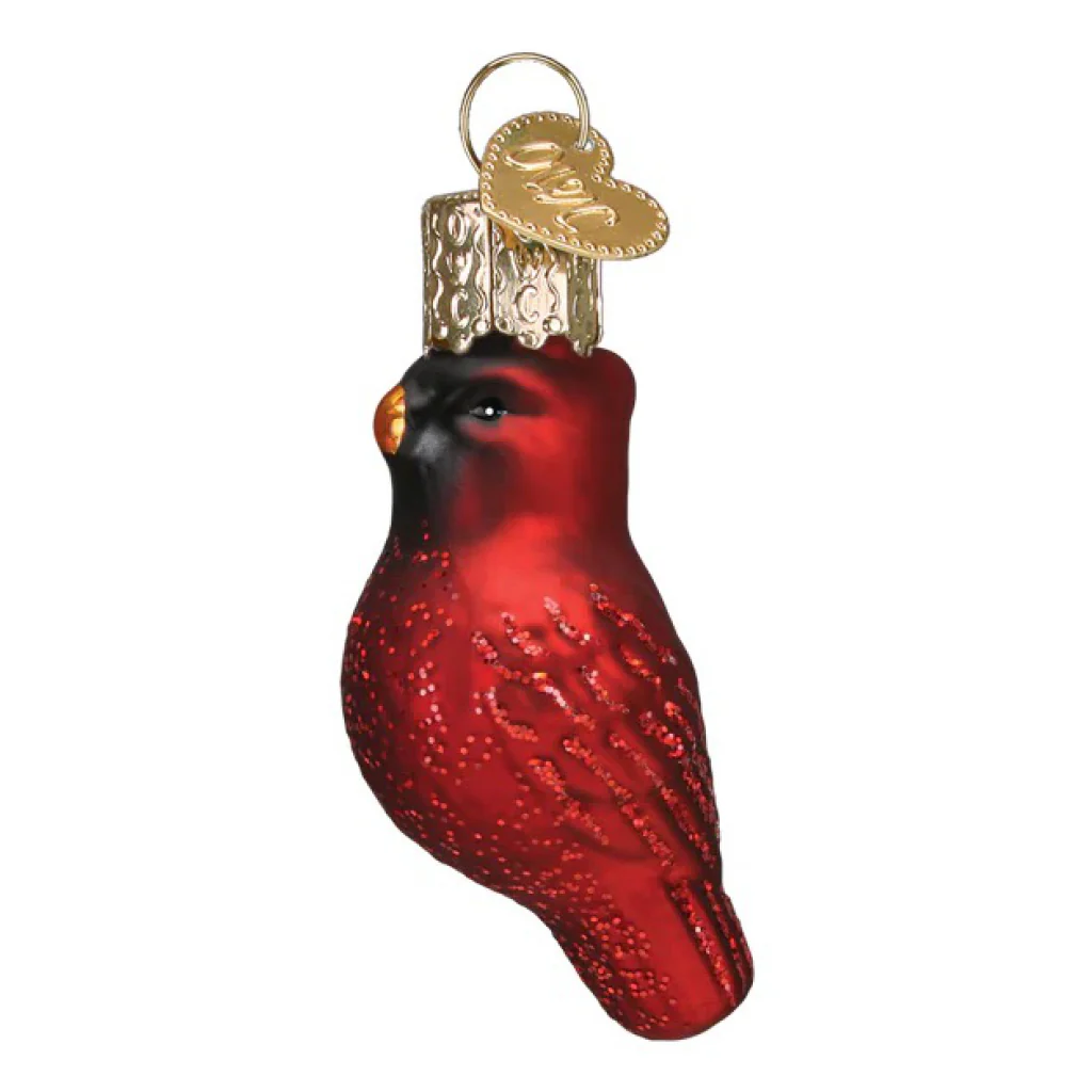Mini Red Cardinal Ornament
