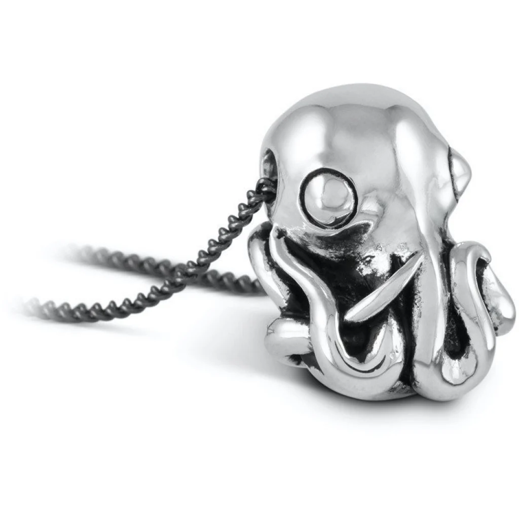 Octopus Silver Necklace