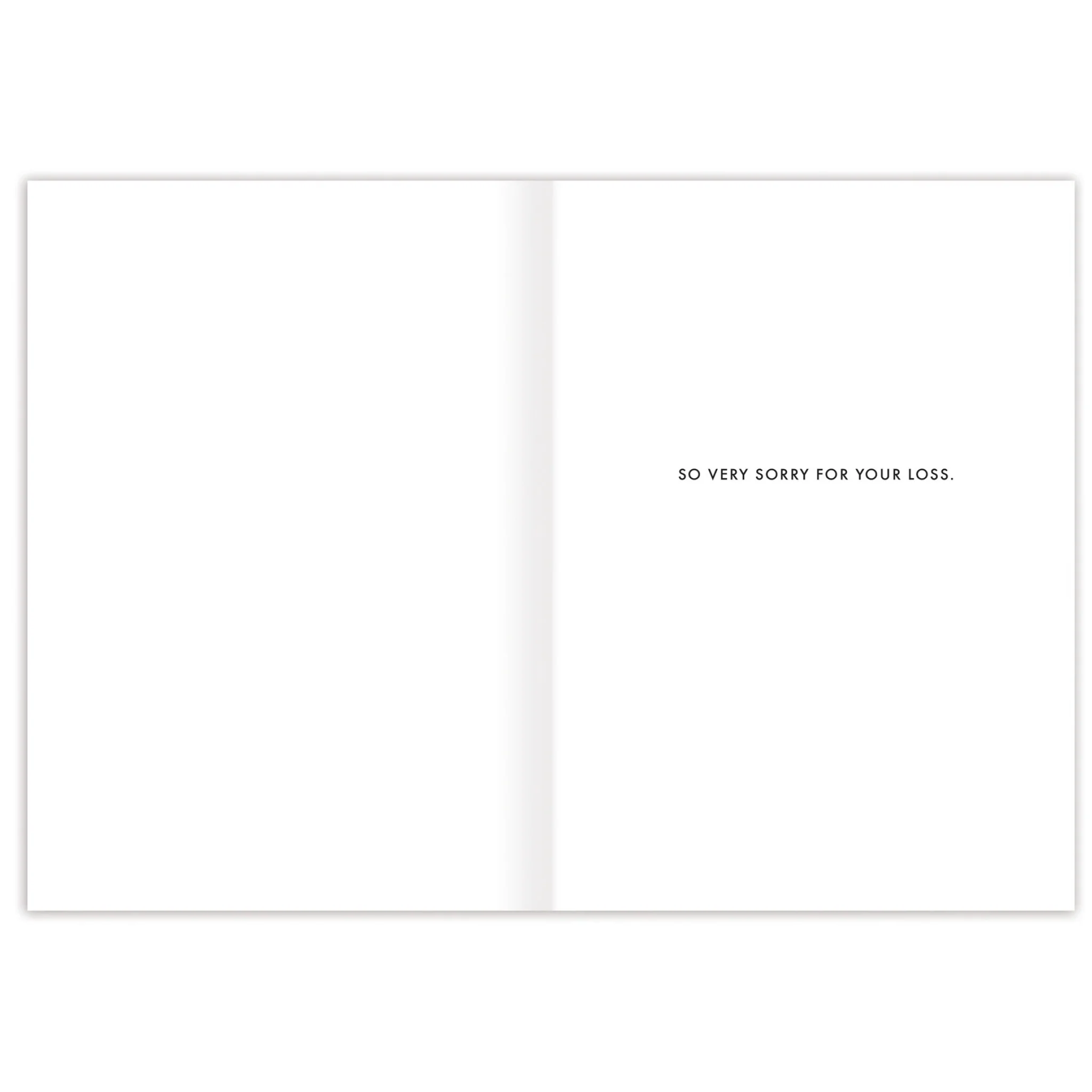 Paw Prints Pet Sympathy Card - Image 2