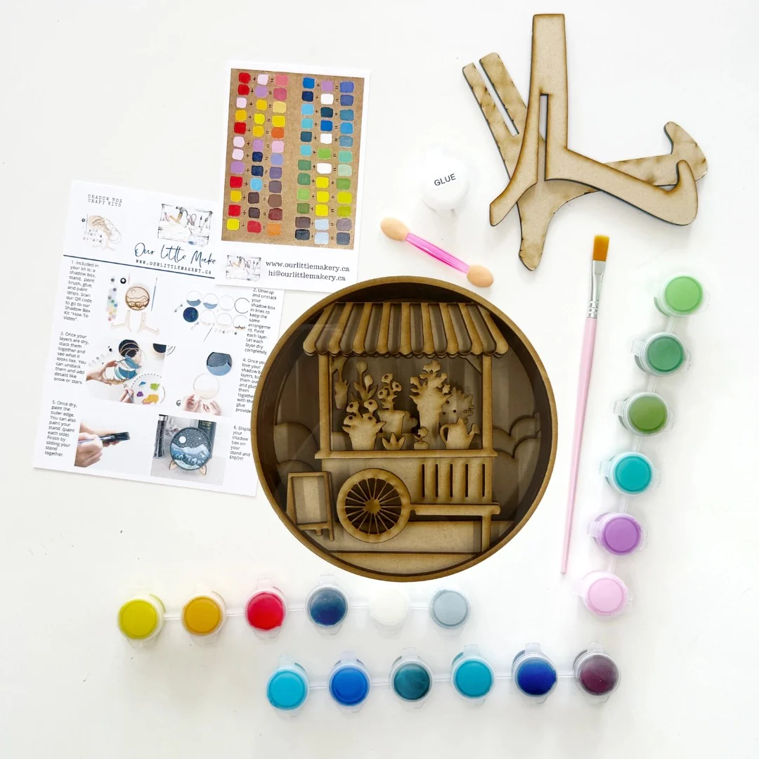 Petal Pop-Up Shadow Box Kit - Image 3