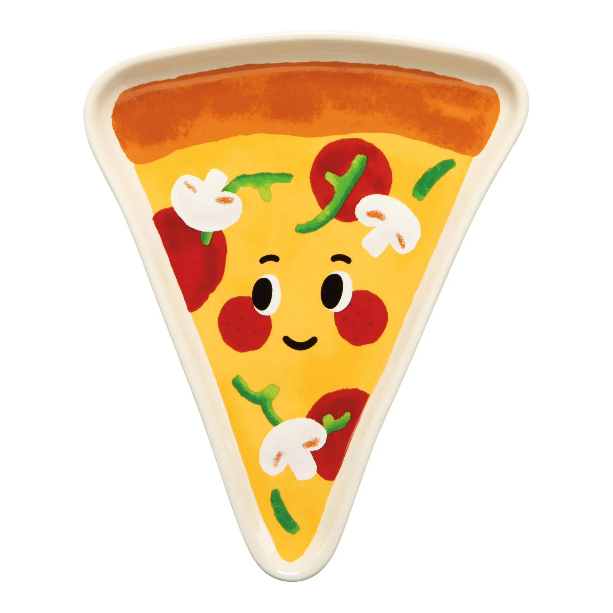 Pizza Shaped Dish