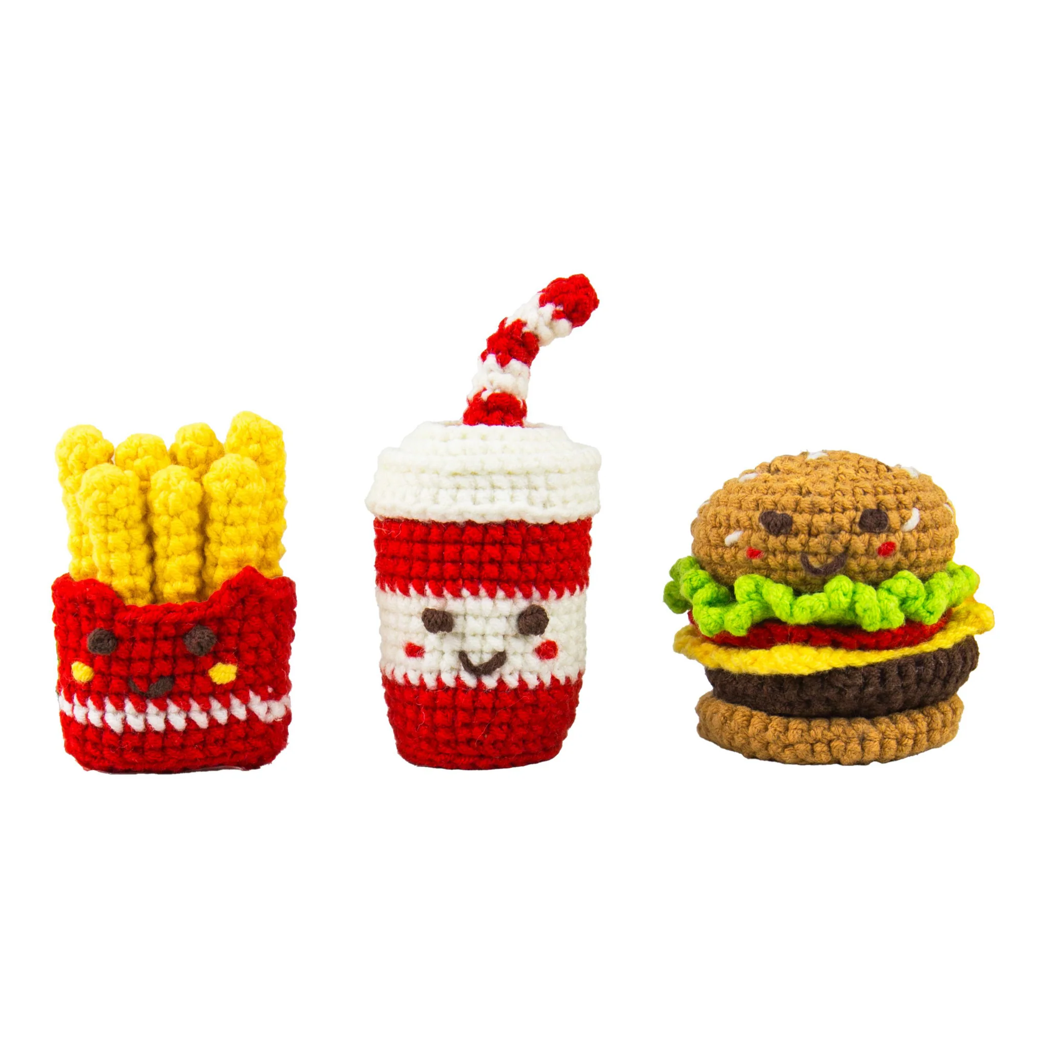 Pocket Crochet Crafts Fast Food
