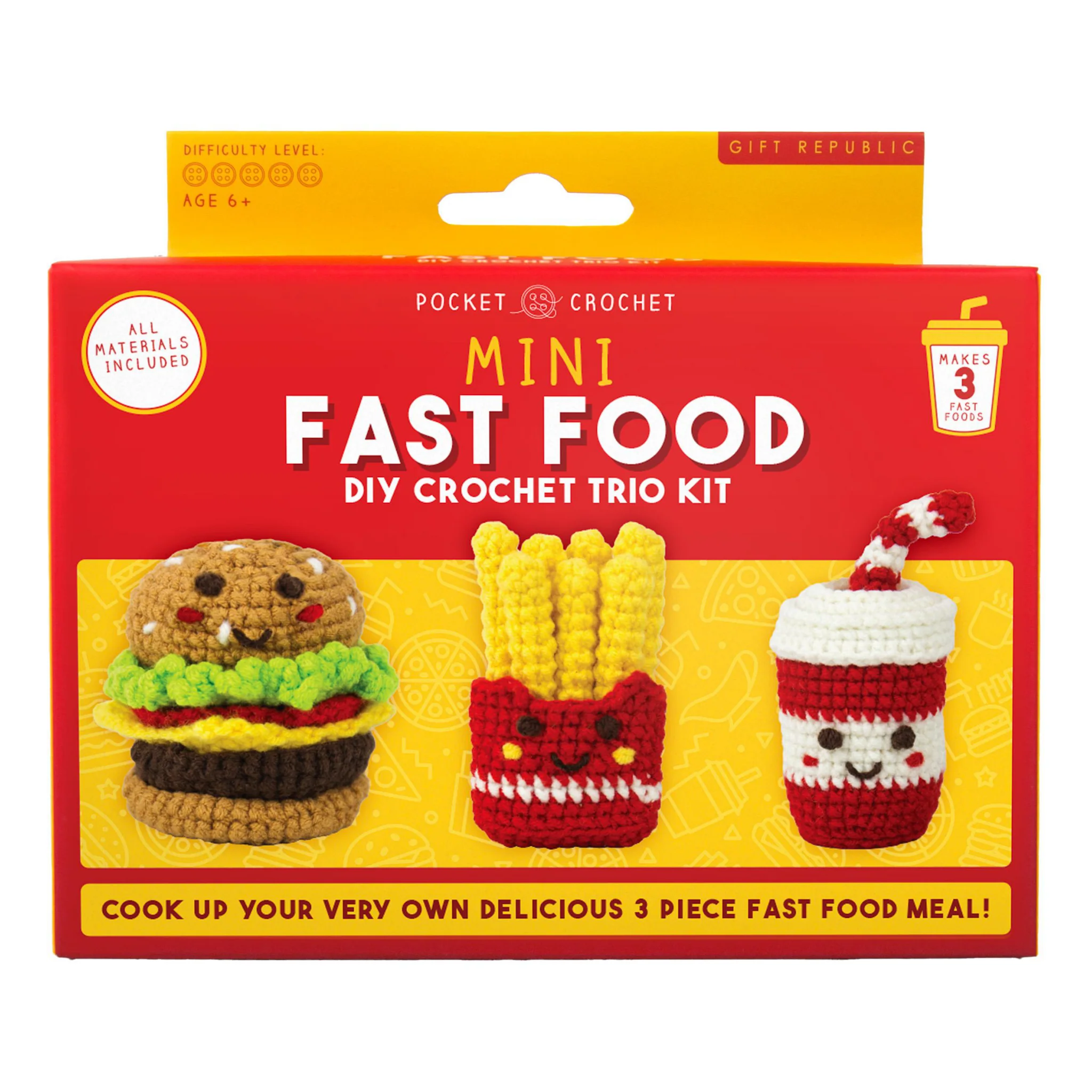 Pocket Crochet Crafts Fast Food - Image 2