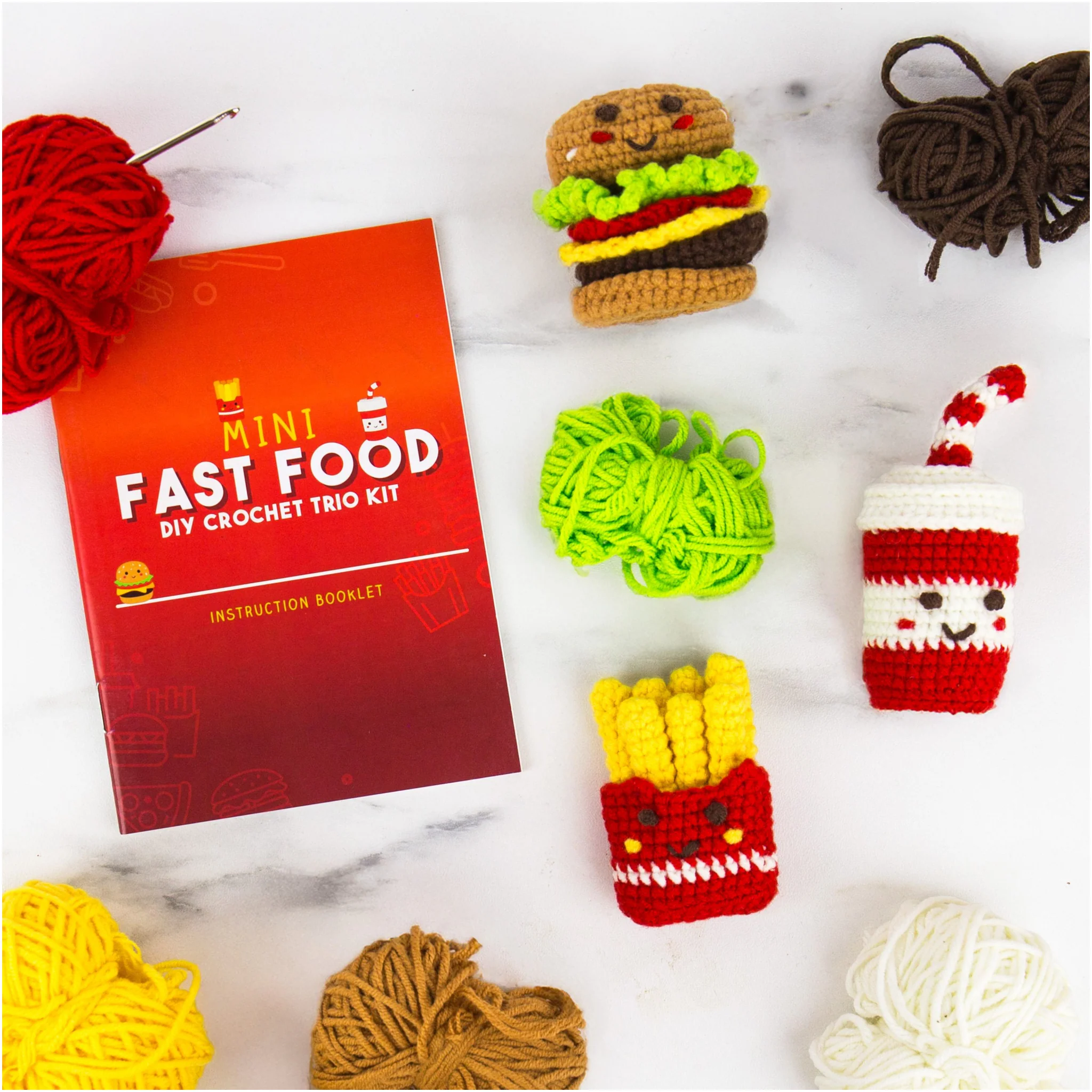 Pocket Crochet Crafts Fast Food - Image 7