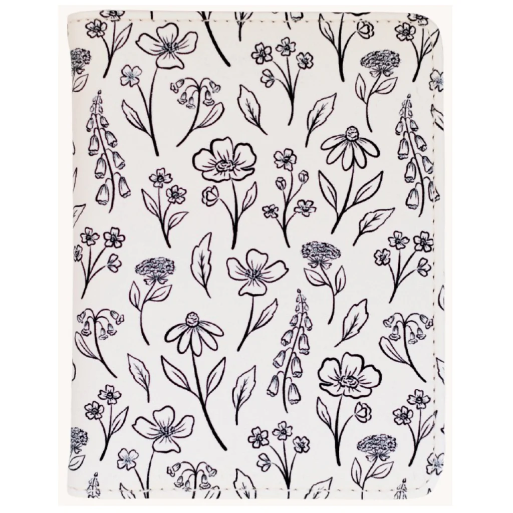 Pressed Floral Passport Cover