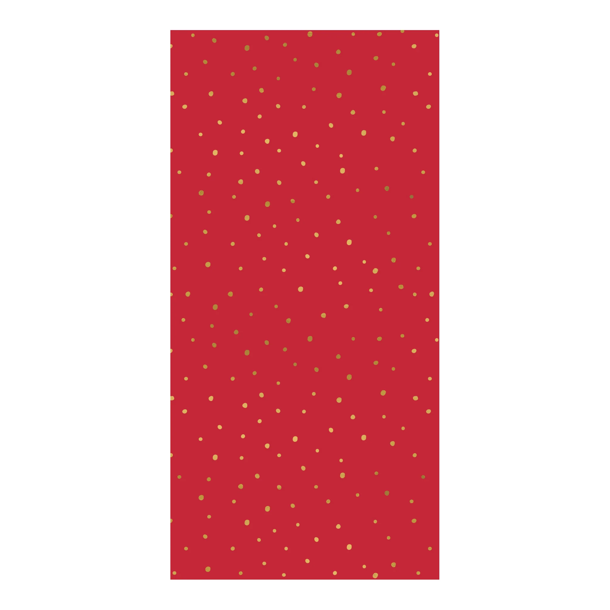 Random Gold Flecks Red Tissue Paper