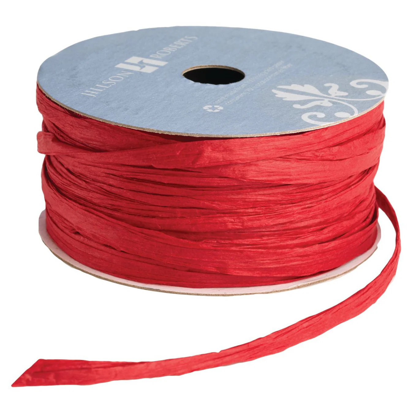 Red Paper Raffia Ribbon
