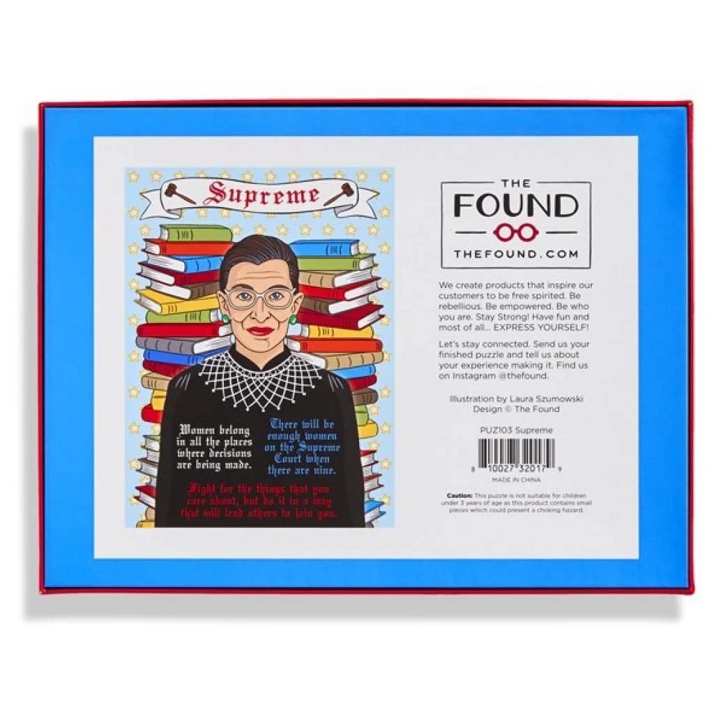 Ruth Bader Ginsburg 500pc Jigsaw Puzzle - Image 3