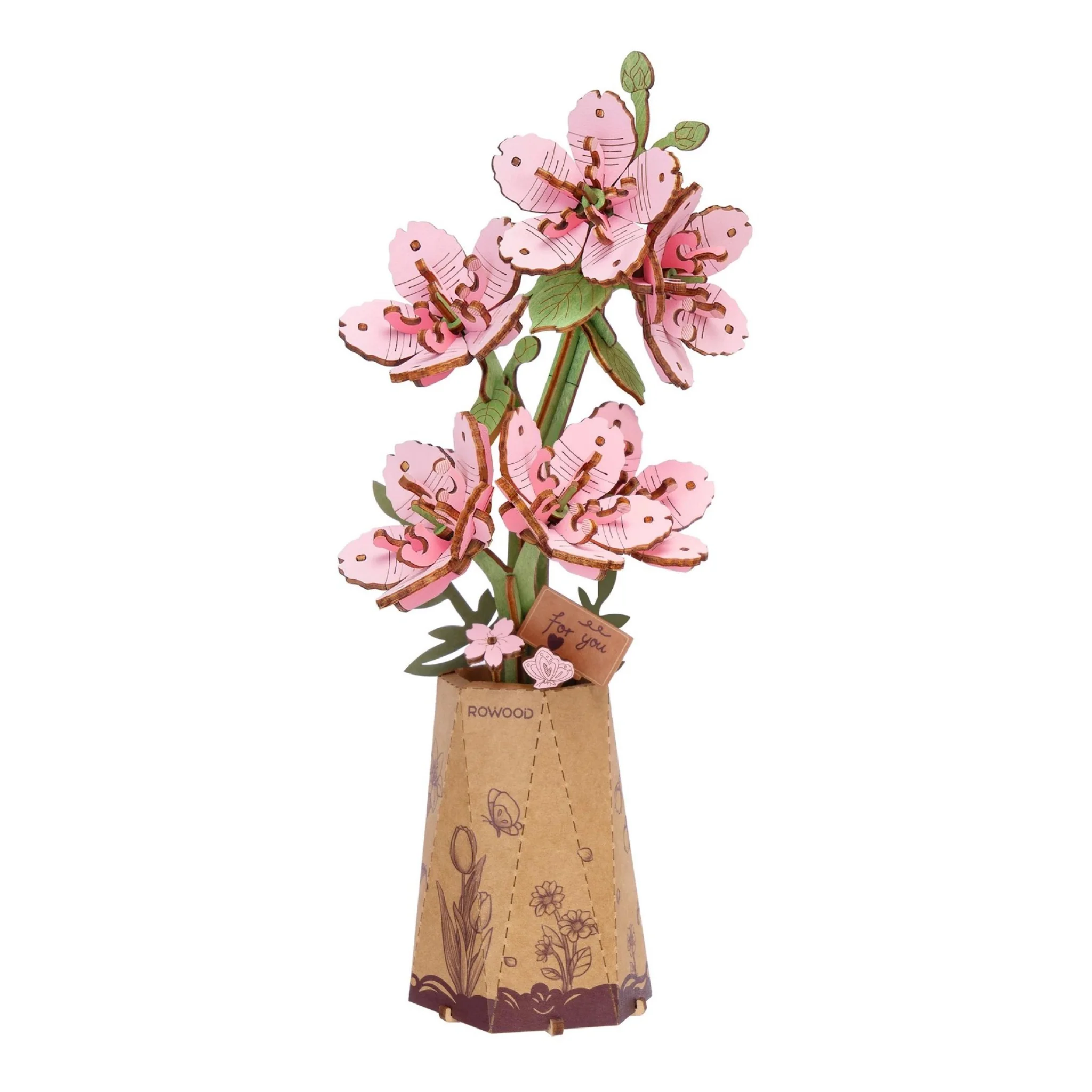 Sakura 3D Wooden Flower Puzzle