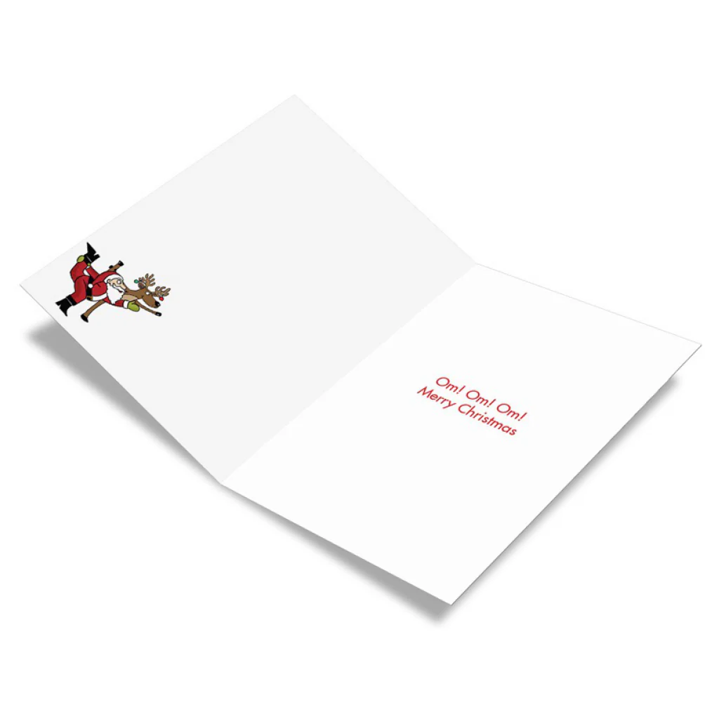 Santa Yoga Card - Image 2
