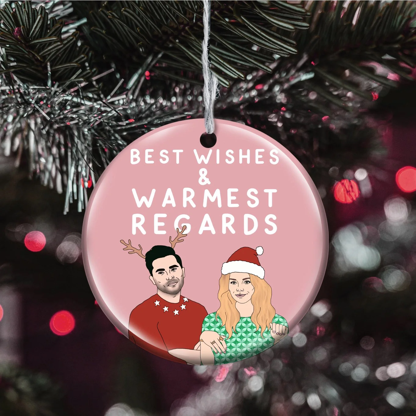 Schitt's Creek Warmest Regards Ornament