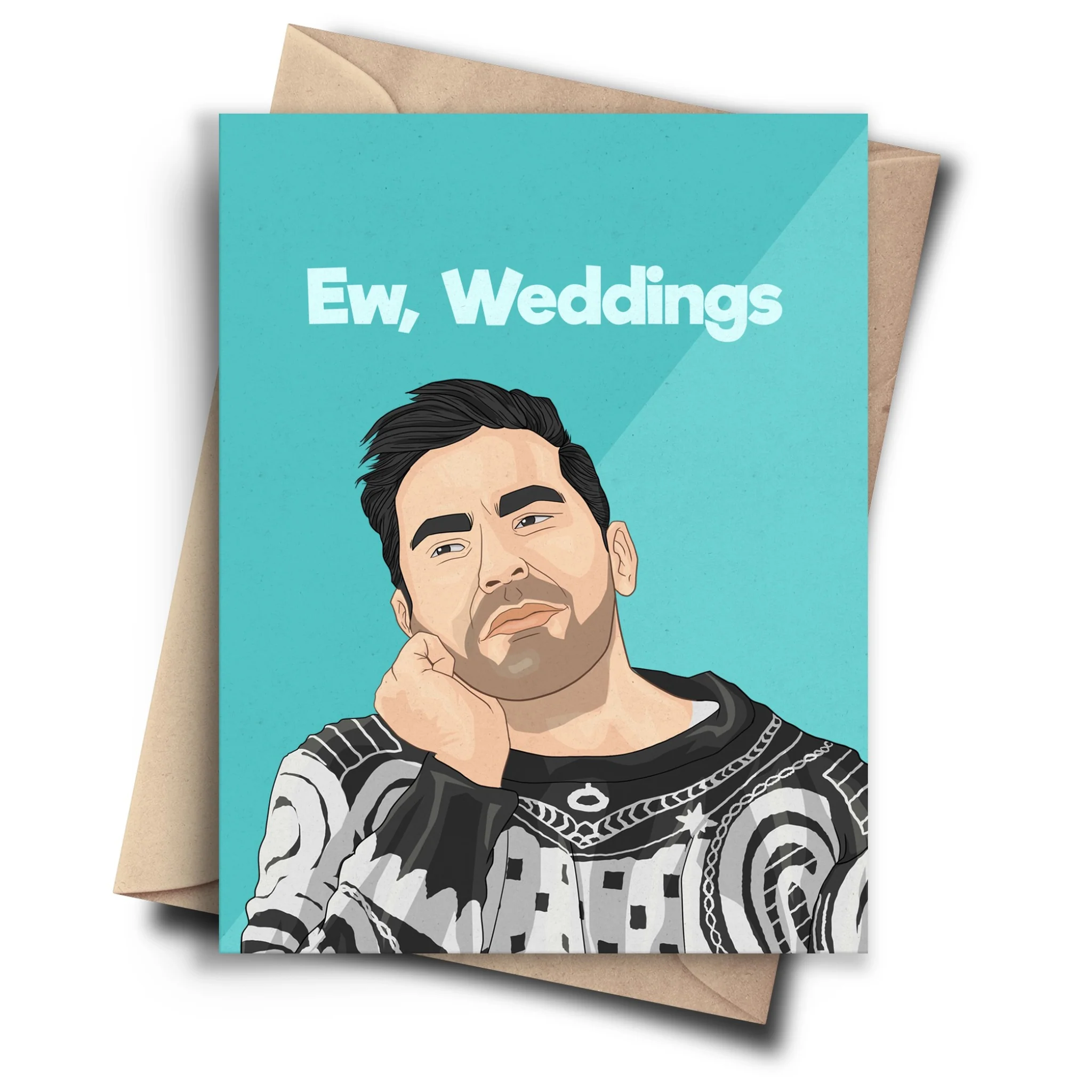 Schitt's Ew Weddings Card