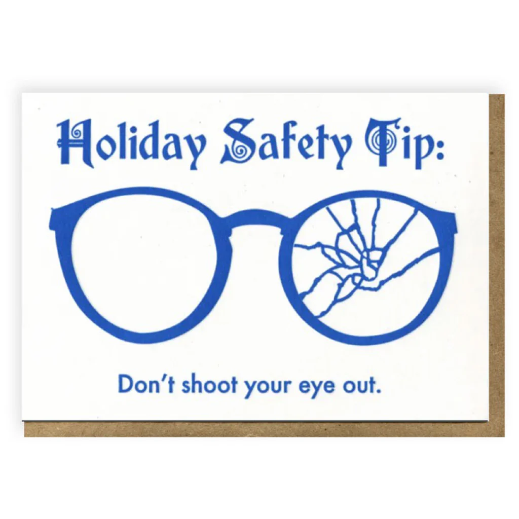 Shoot Your Eye Out Card