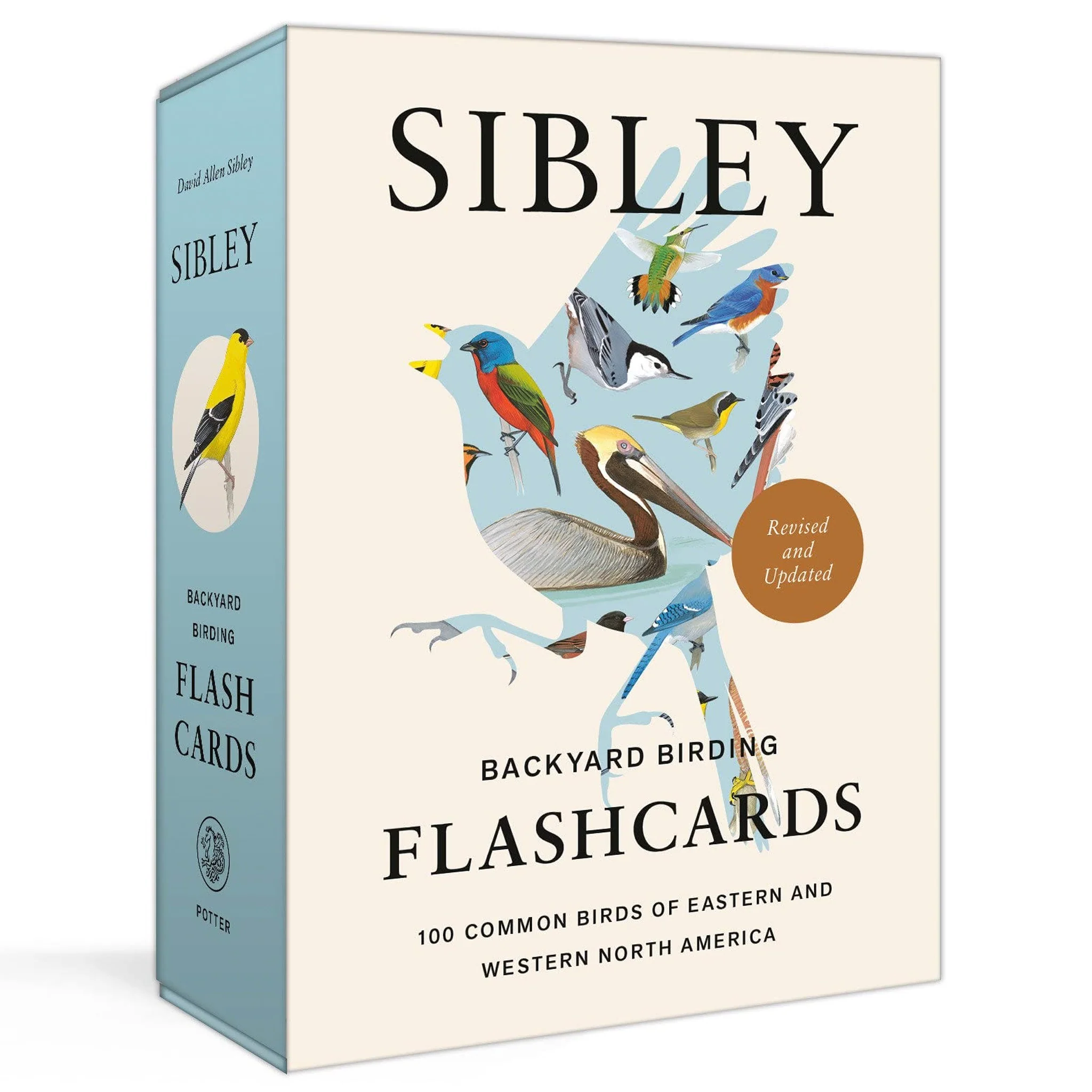 Sibley Backyard Birding Flashcards