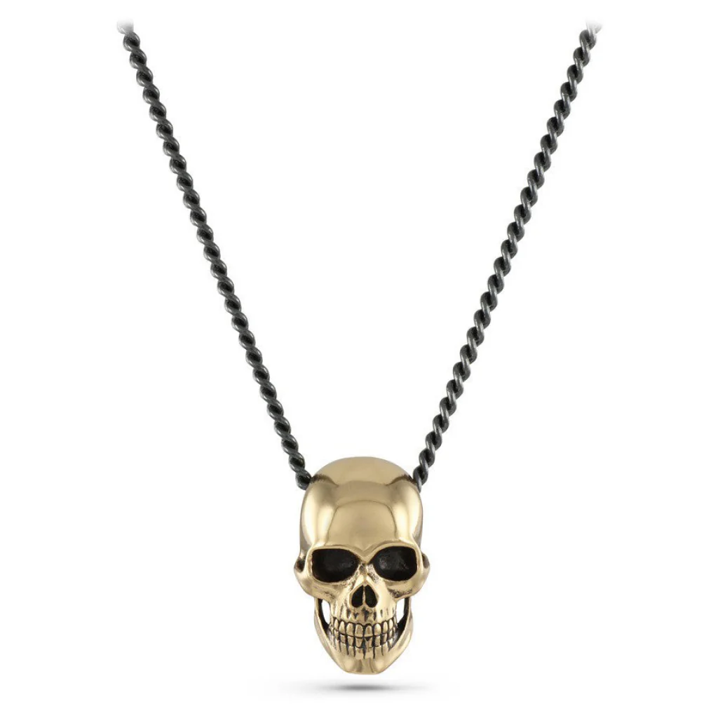Skull Necklace Bronze - Image 2