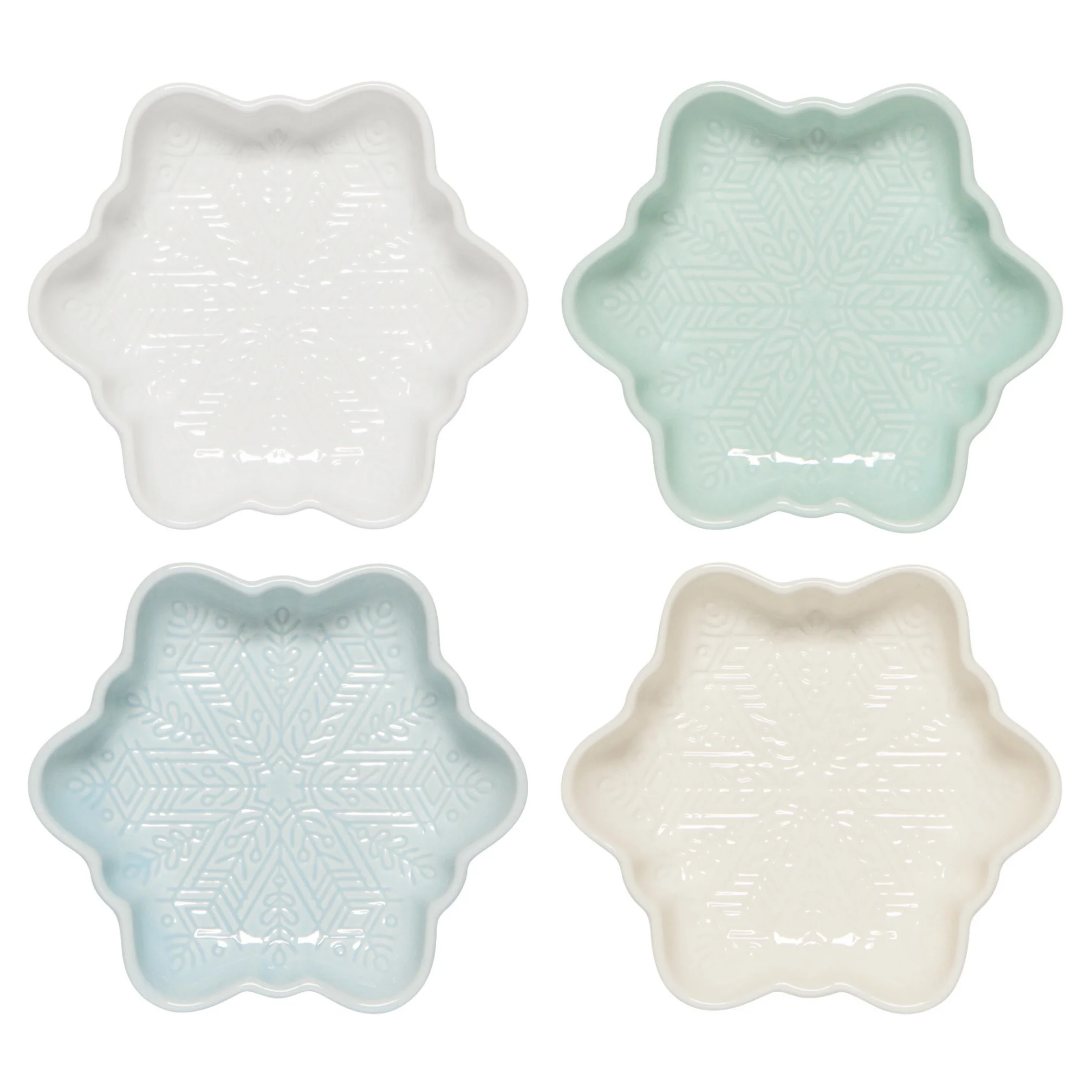 Snowflake Dipping Dishes