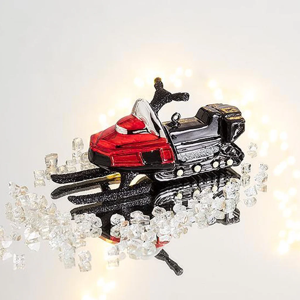 Snowmobile Ornament - Image 2