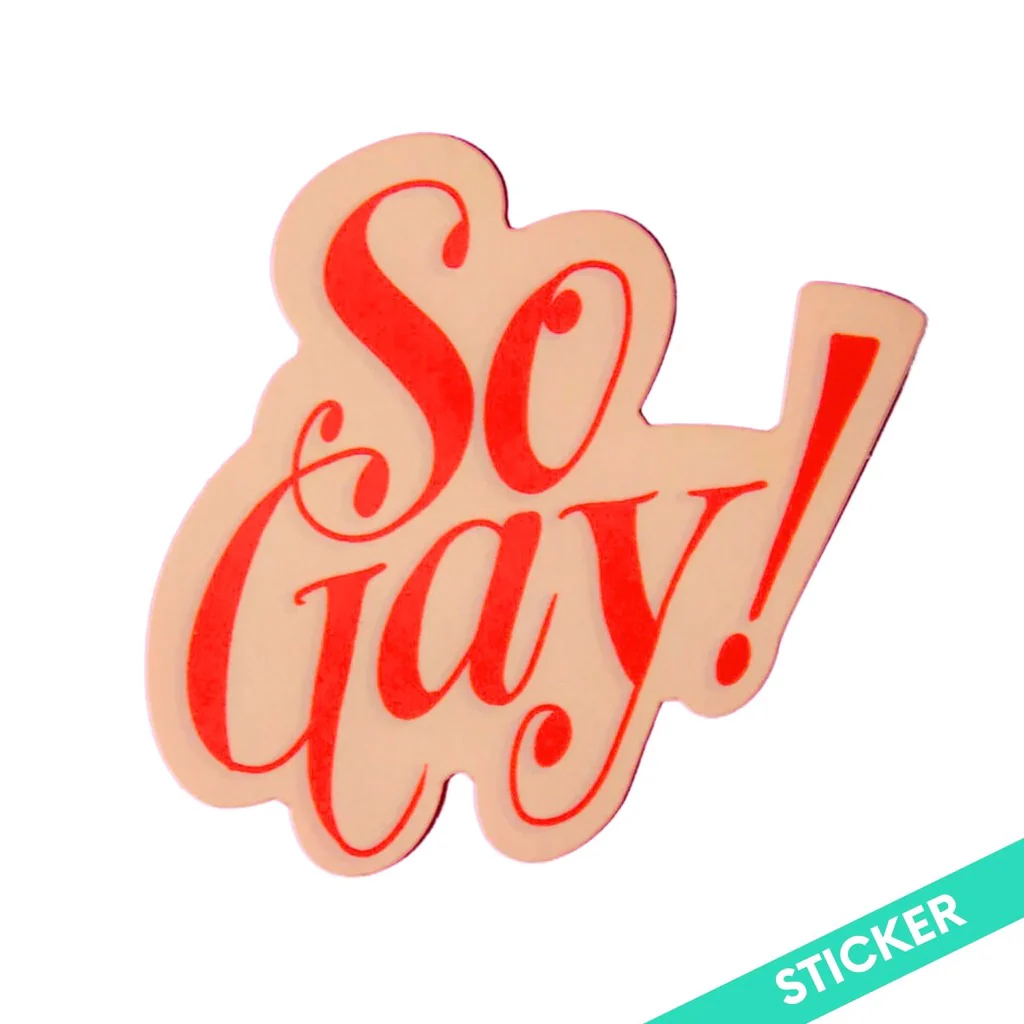 So Gay Sticker