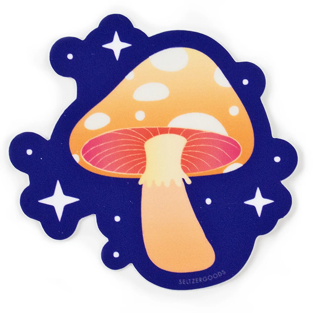 Space Mushroom Sticker