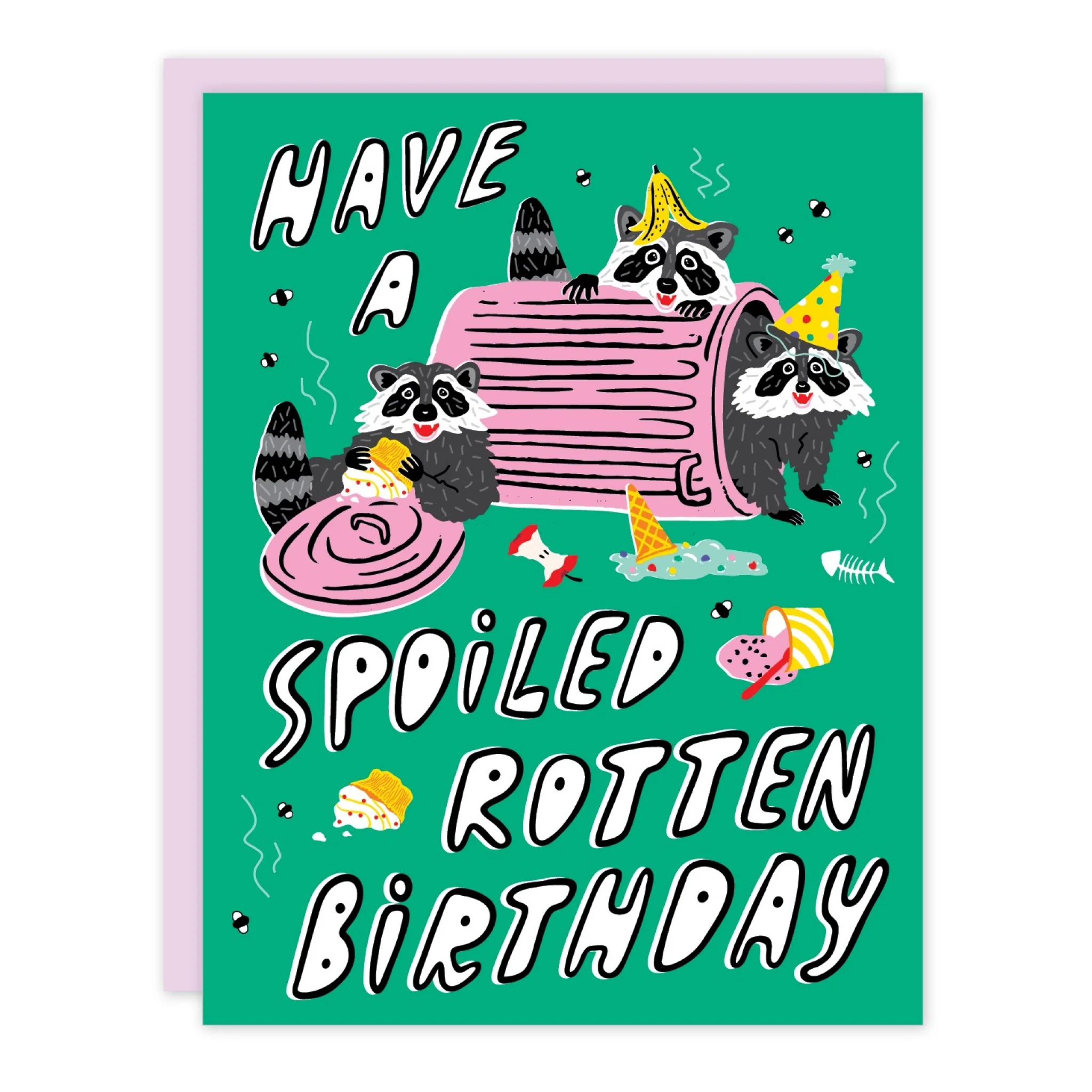 Spoiled Rotten Birthday Card