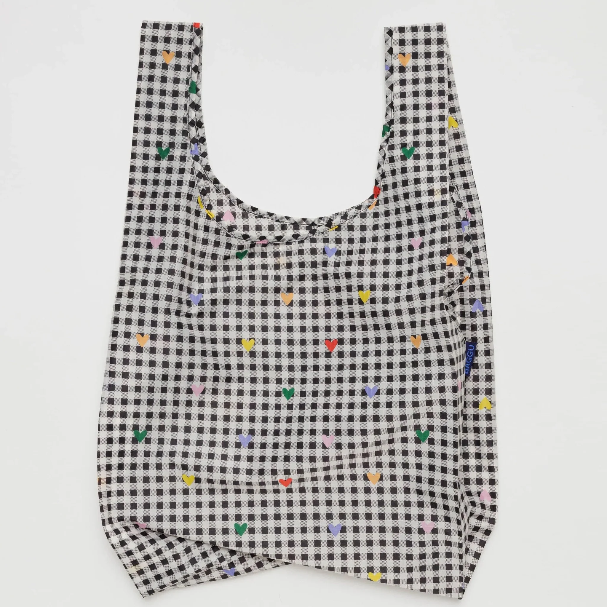 Standard Baggu Gingham Hearts