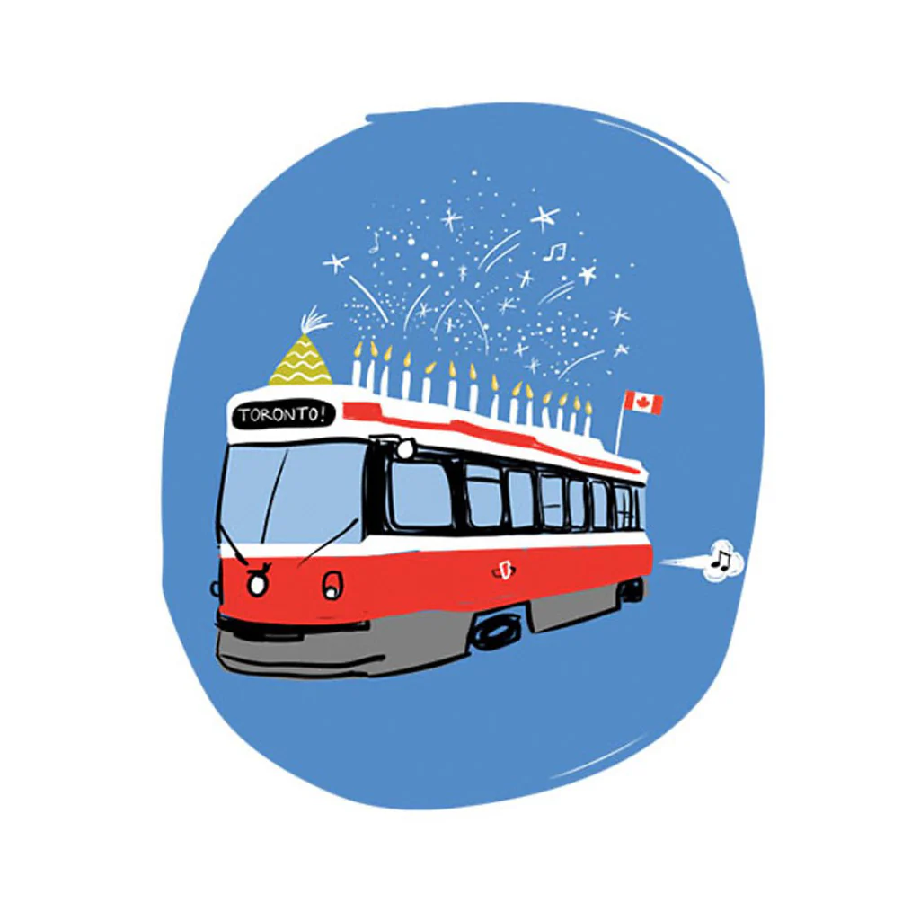 Streetcar Birthday Card
