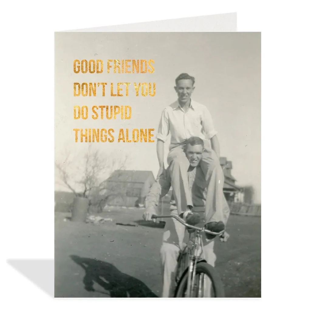 Stupid Things Birthday Card
