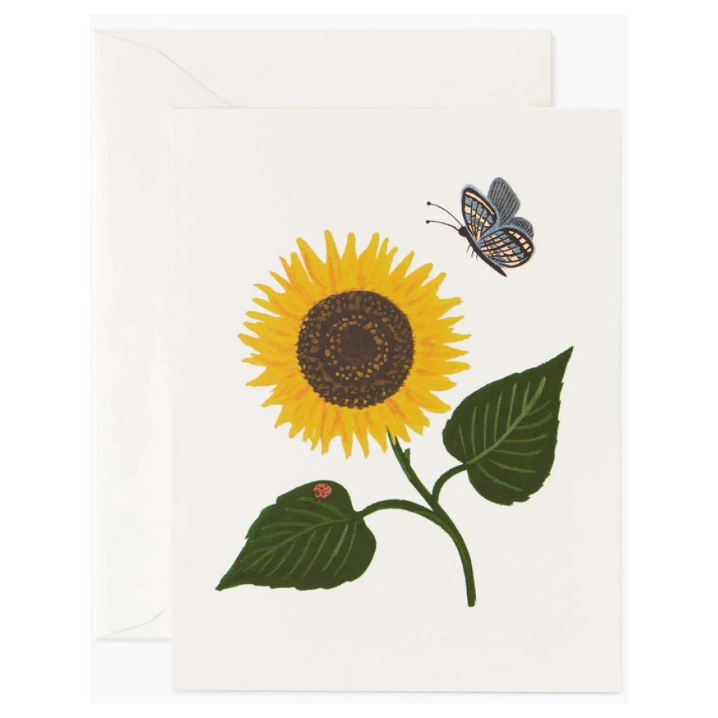 Sunflower Card