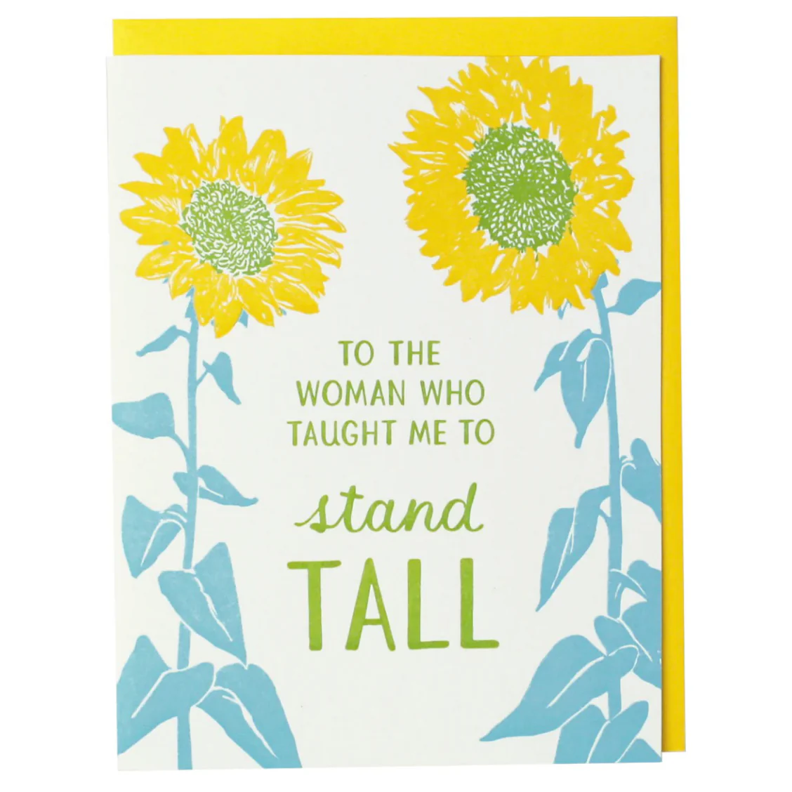 Sunflower Stand Tall Card