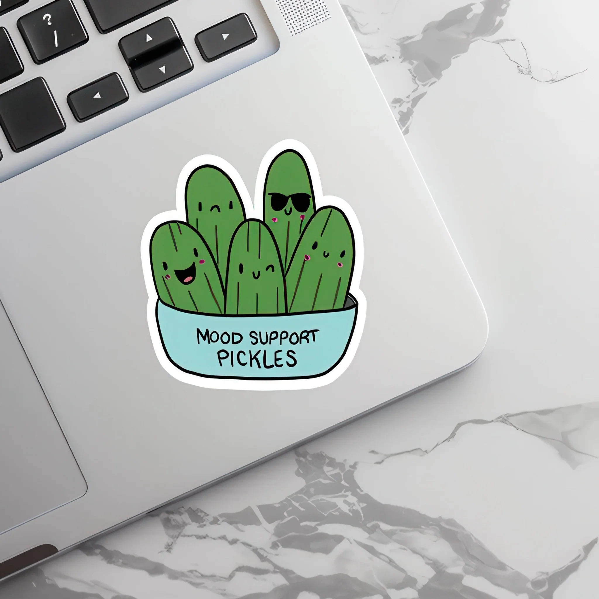 Mood Support Pickles Sticker - Image 2