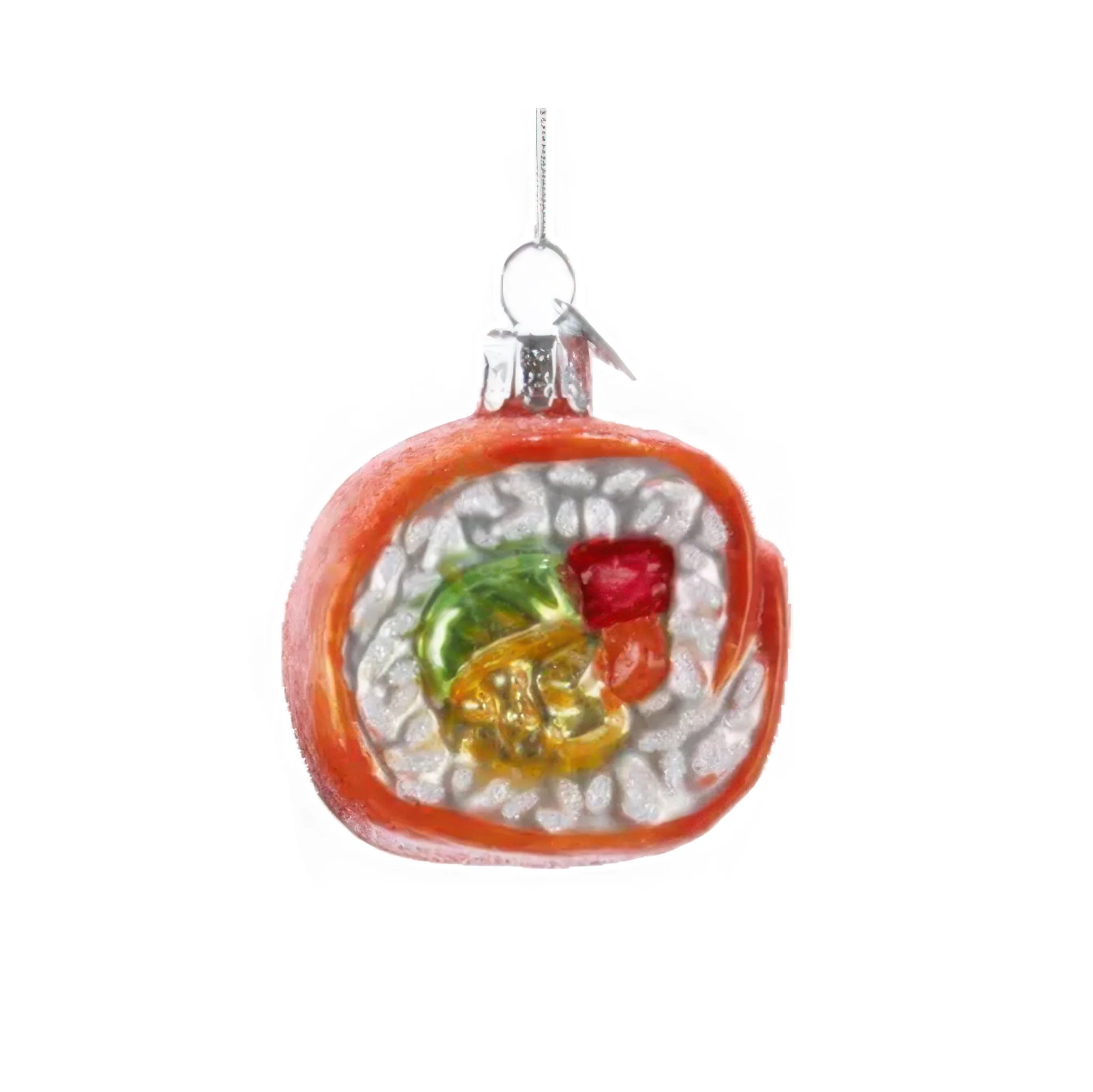 Glass Sushi Roll Ornament - Image 3