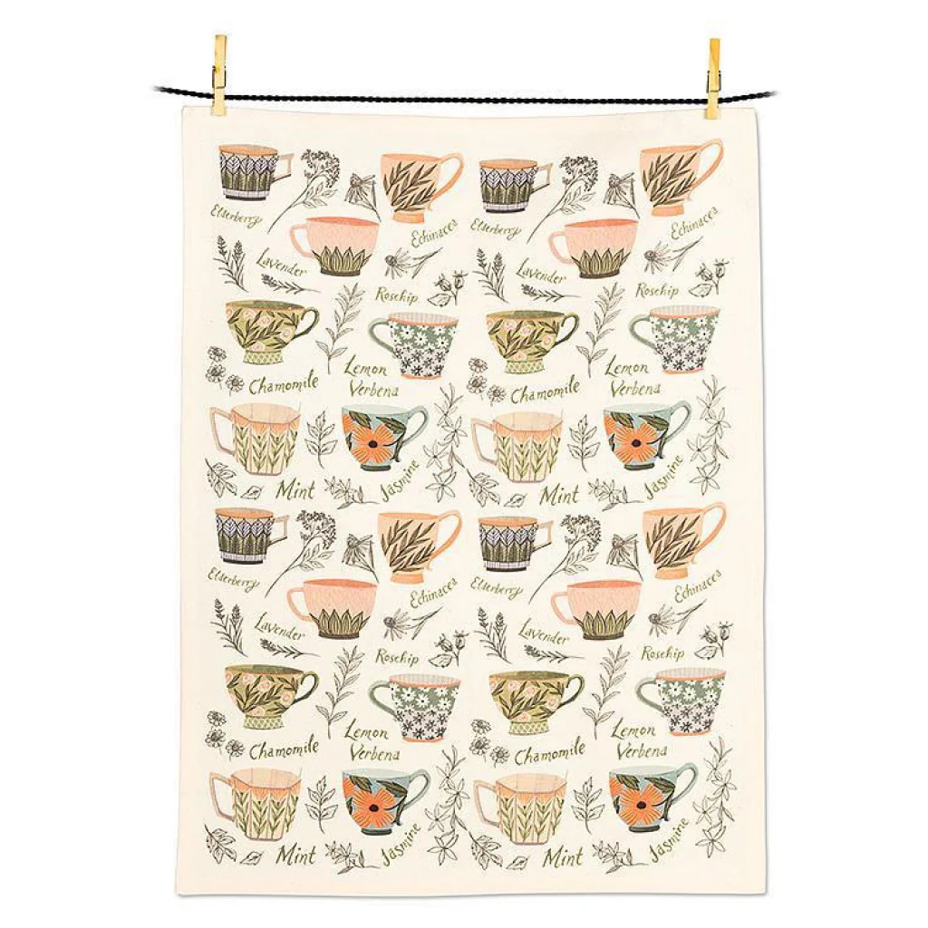 Tea Garden Tea Towel
