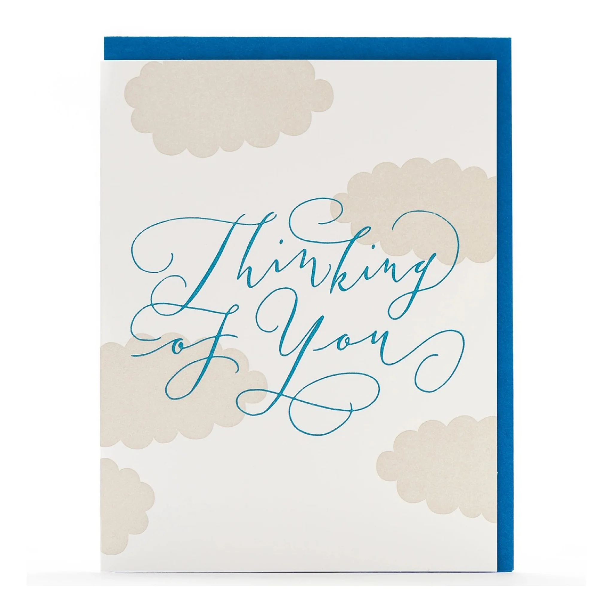 Thinking of You Calligraphy Card