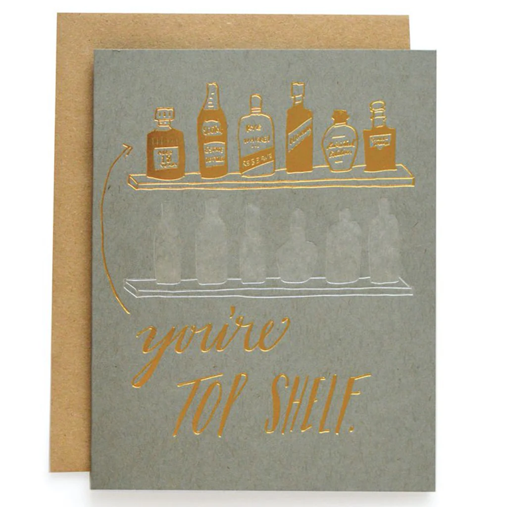 Top Shelf Card