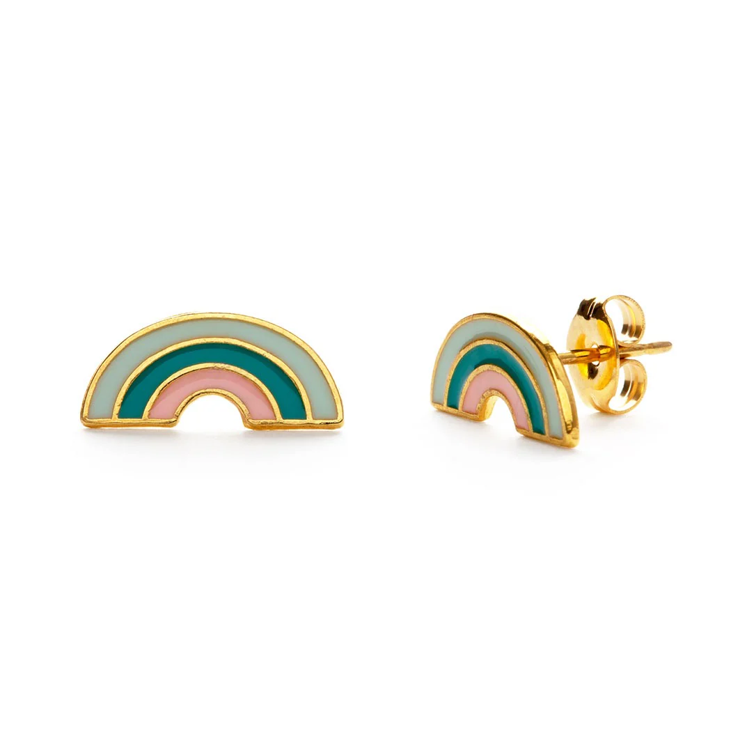 Tropical Rainbow Studs