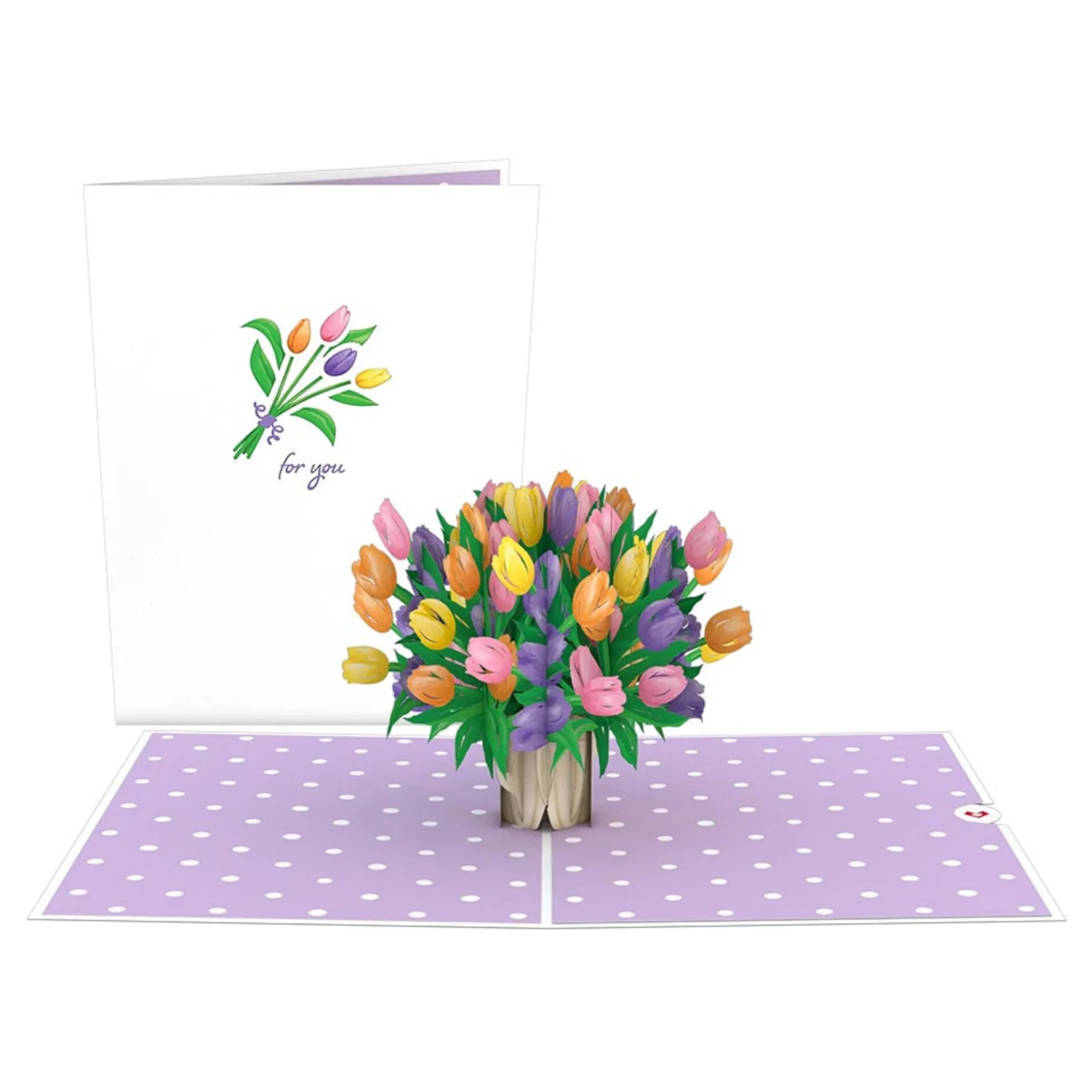 Tulips Pop Up Card - Image 3