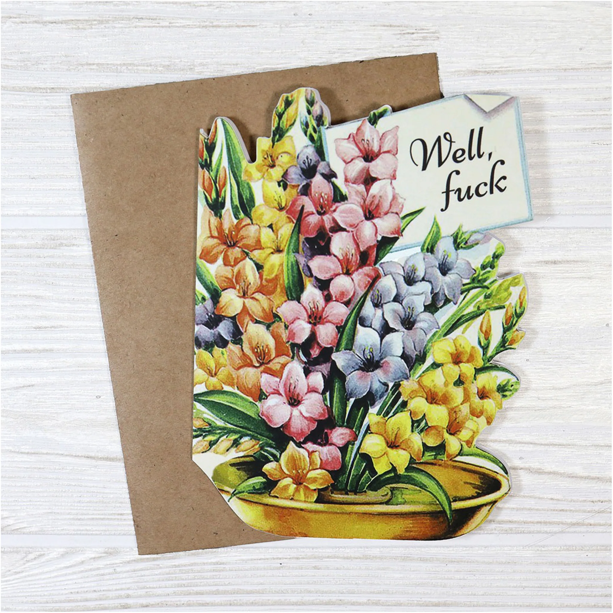 Well, Fuck Greeting Card - Image 2