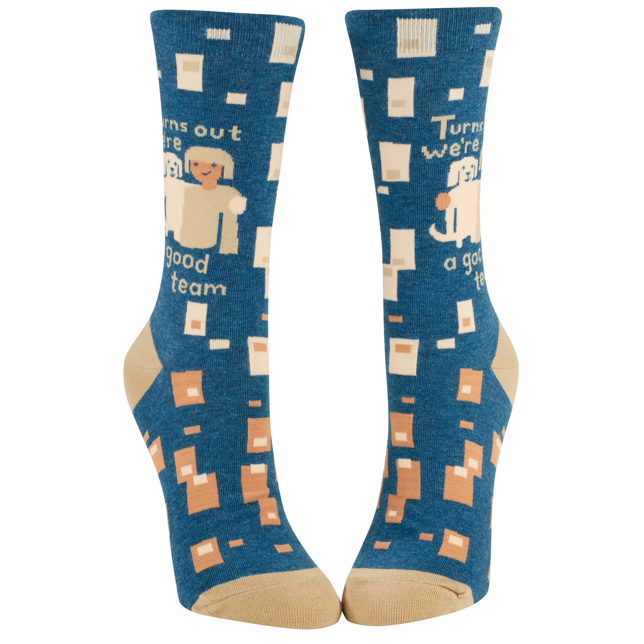 We're A Good Team Crew Socks - Image 2