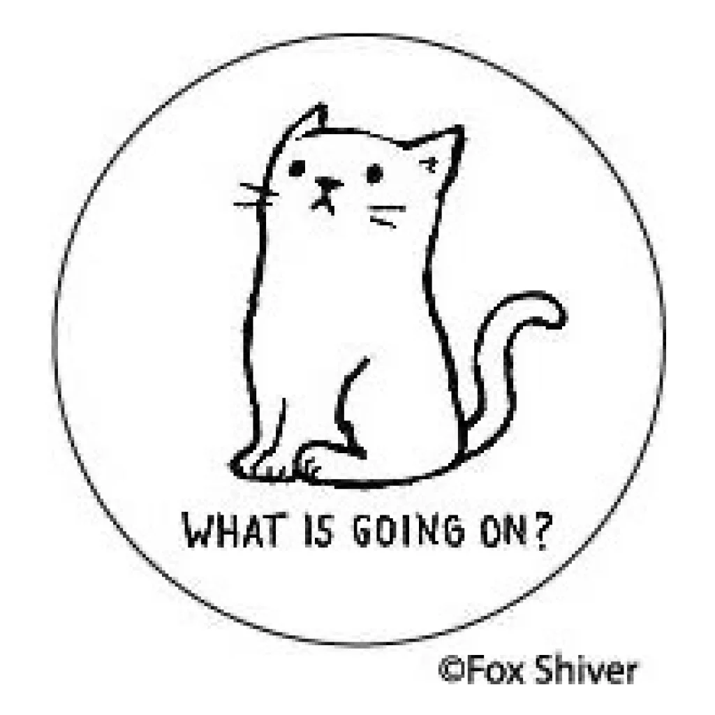 What Is Going On? Button