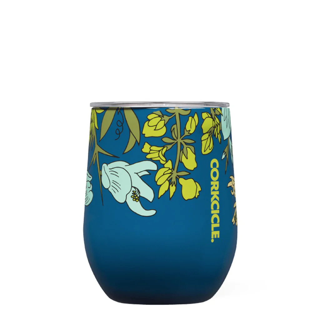 Wildflower Blue Stemless 12oz