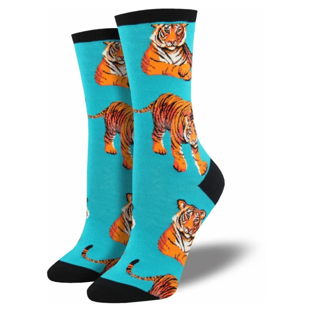 Women's I Ain't Lion Socks Blue