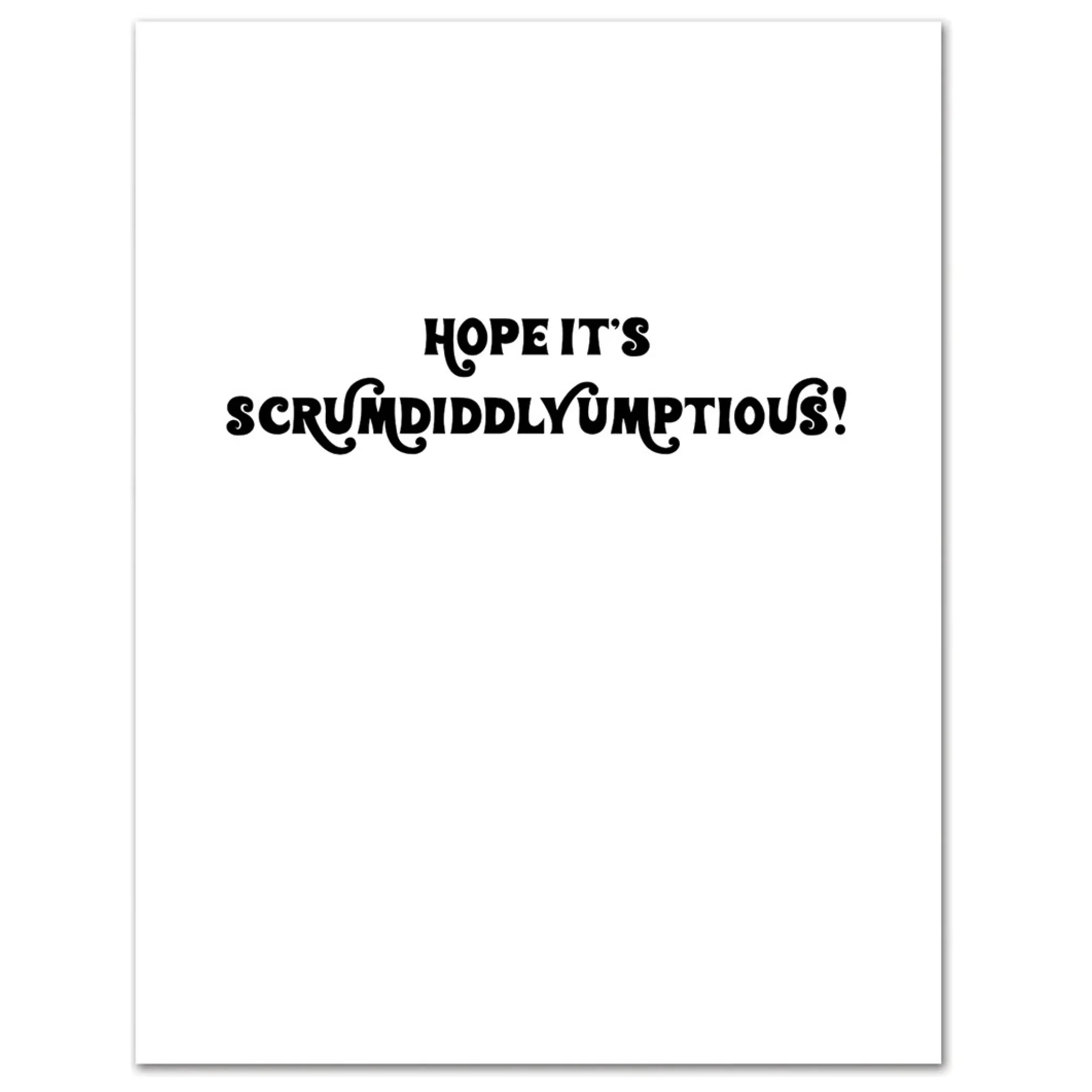 Wonka Birthday Card - Image 2