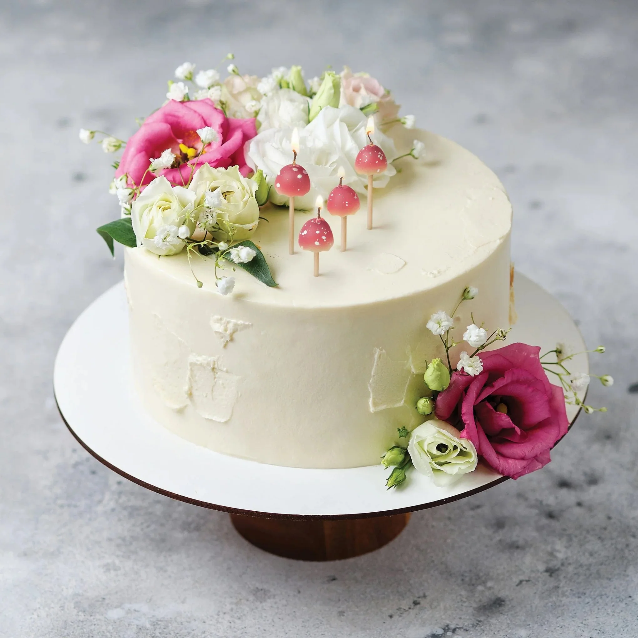 Woodland Wicks Mushroom Birthday Candles - Image 3