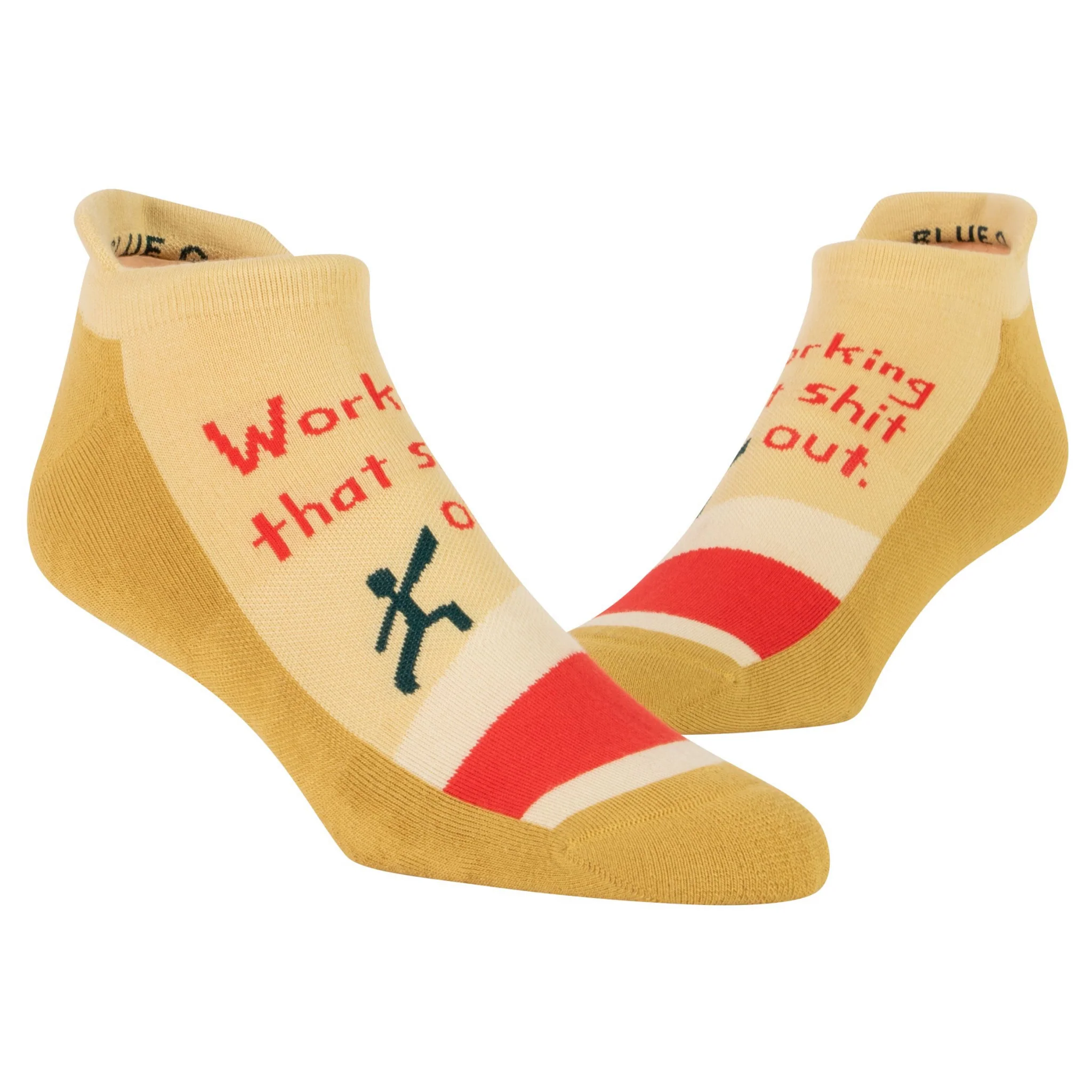 Working That Shit Out Sneaker Socks - Image 3